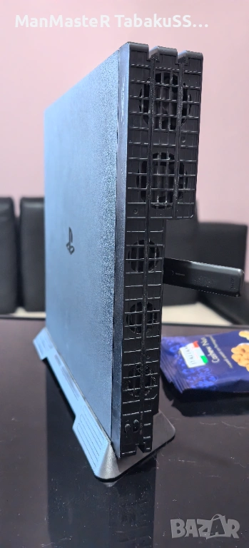 Playstation 4 pro 1tb ssd 4контролера 14 игри стойка с вентилатори, снимка 1
