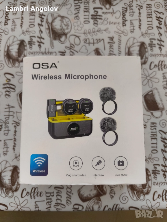 OSA безжичен WiFi микрофон, снимка 1