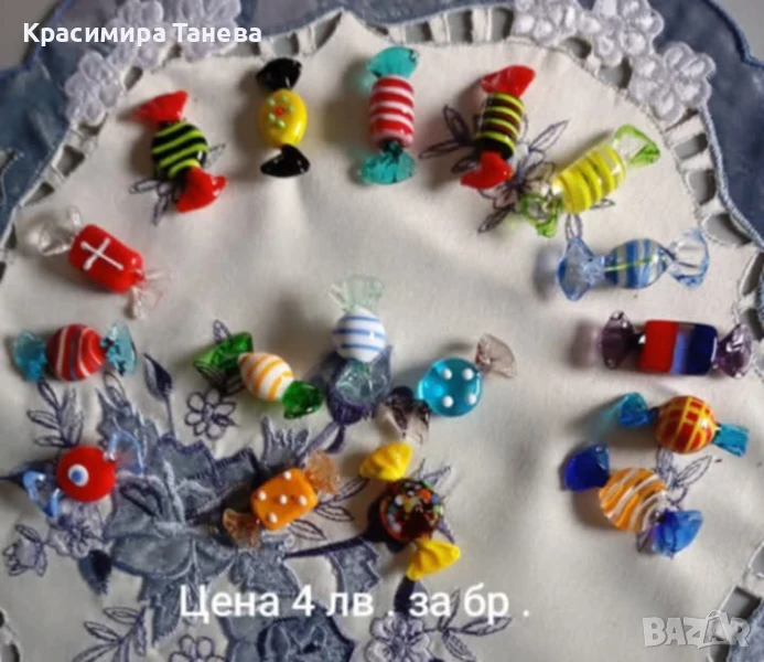 Стъклени бонбони , снимка 1