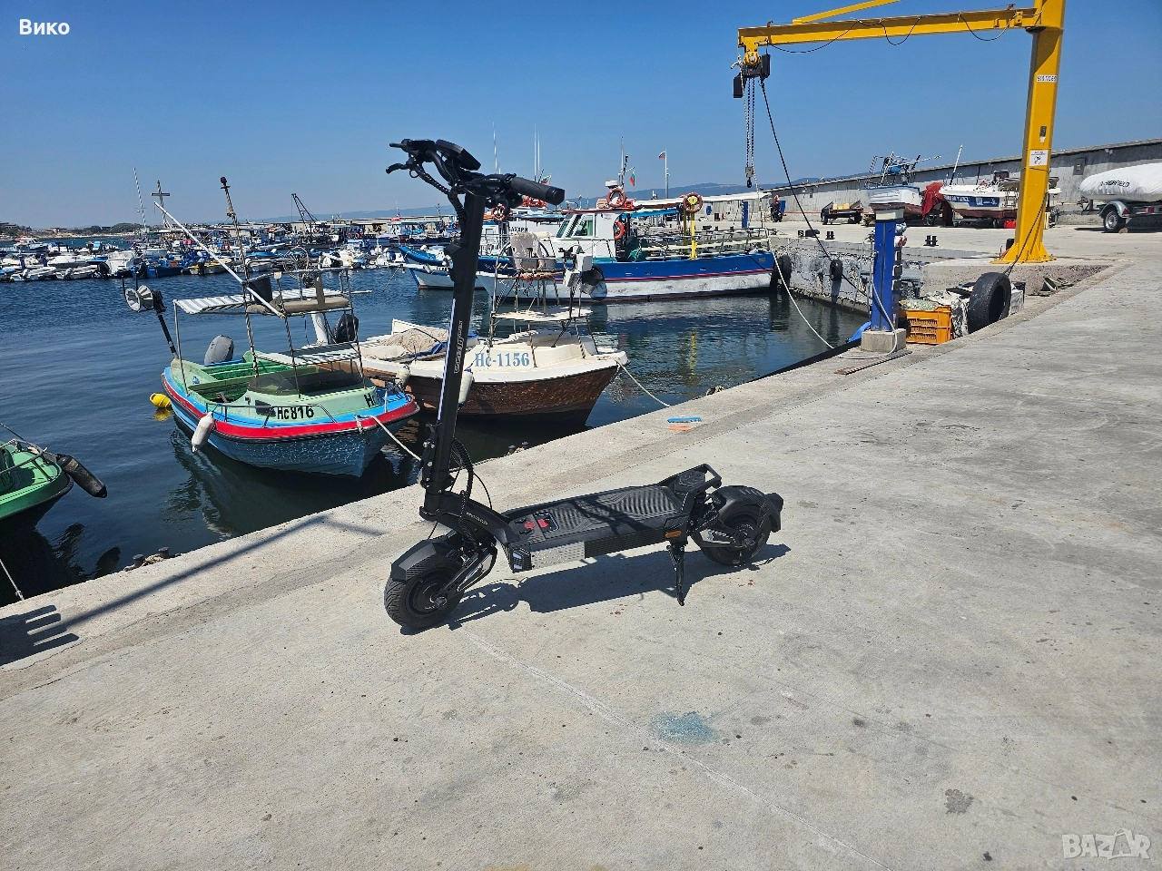Тротинетка VISETT 10 APEX 10 25.6аh LG батерия, снимка 1