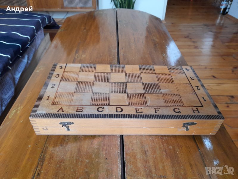 Стара кутия от шах #2, снимка 1