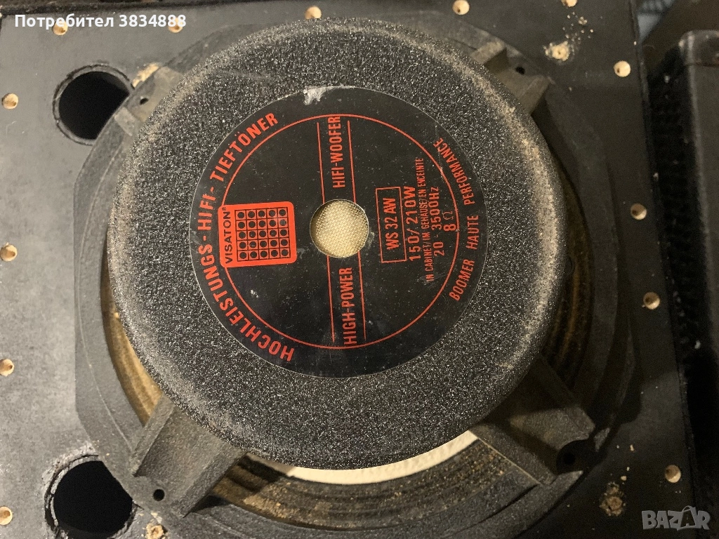VISATON ws32aw 12 инча 200W 8 oma, снимка 1