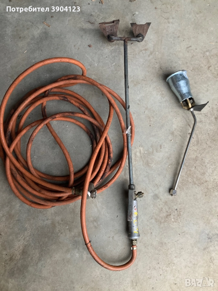 Горелка за хидроизолации 10м маркуч , снимка 1