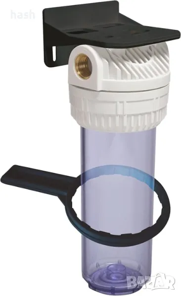 AQUAWATER - 104754 - Единичен гол филтър държач за патрон - Стандартен размер 10", снимка 1