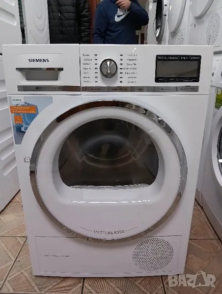 Най високият клас сушилня с термопомпа Сименс Siemens IQ 890 A+++ 8кг 2 години гаранция!, снимка 1