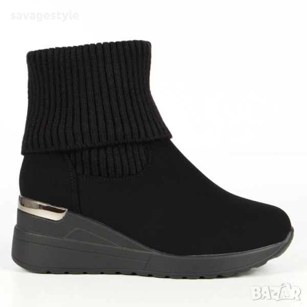 Дамски зимни боти тип чорап , снимка 1