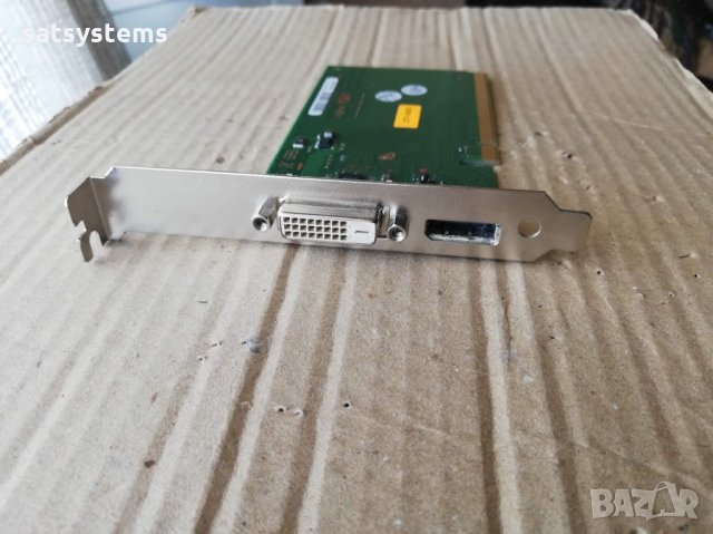 Fujitsu d2823-b11 gs1 DVI-D/Display Port Card Adapter PCI-E, снимка 2 - Видеокарти - 30141246