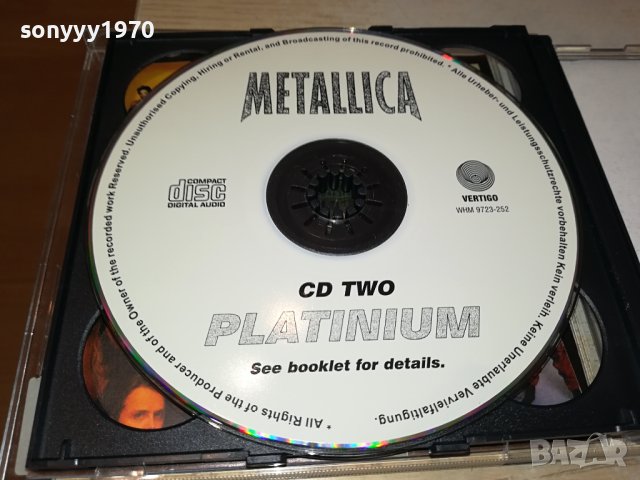 METALLICA CD-2БРОЯ 0211231227, снимка 4 - CD дискове - 42822652