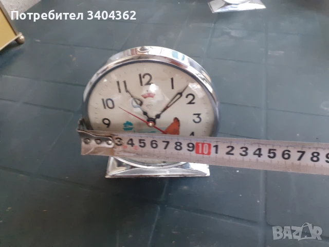 Стар китайски анимиран часовник будилник кокошка с пиленца, снимка 7 - Антикварни и старинни предмети - 50953830