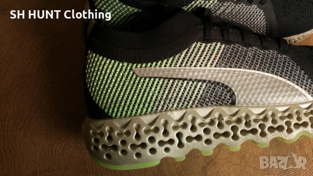 PUMA Calibrate Black Elektro Green размер EUR 41 / UK 7,5 мъжки летни маратонки 88-13-S, снимка 4 - Маратонки - 52228709