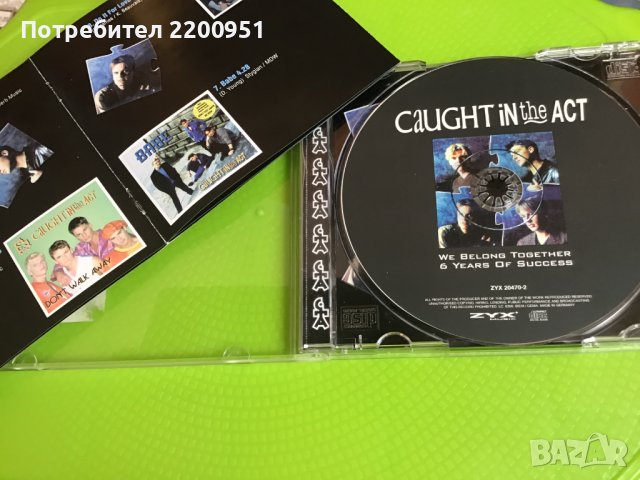 CAUGHT  IN THE ACT, снимка 2 - CD дискове - 39580784