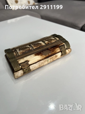 Кутия за бижута от кост, снимка 5 - Декорация за дома - 56160793