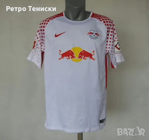 Тениска на РБ Лайпциг • домакински екип • Leipzig #60 • Nike • бяло • размер L • Мъже