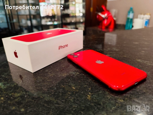 Като нов - IPHONE 11 Red, снимка 13 - Apple iPhone - 53139850