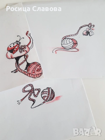 Продавам ръчно рисувани пликове