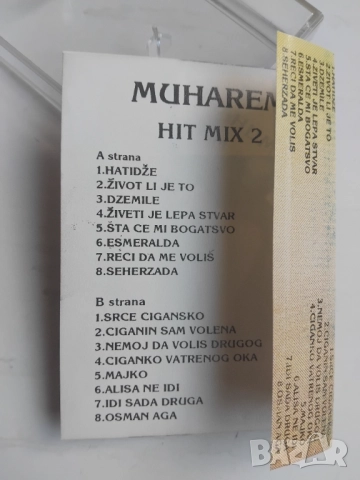 Muharem Serbezovski - Hit Mix - аудио касета музика, снимка 2 - Аудио касети - 52383395