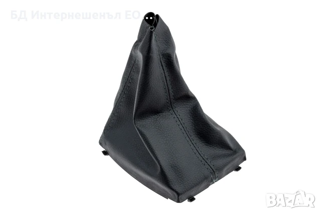 Маншон за скоростен лост, Ford, Focus C-Max MK1 Facelift, Черен, Кожа