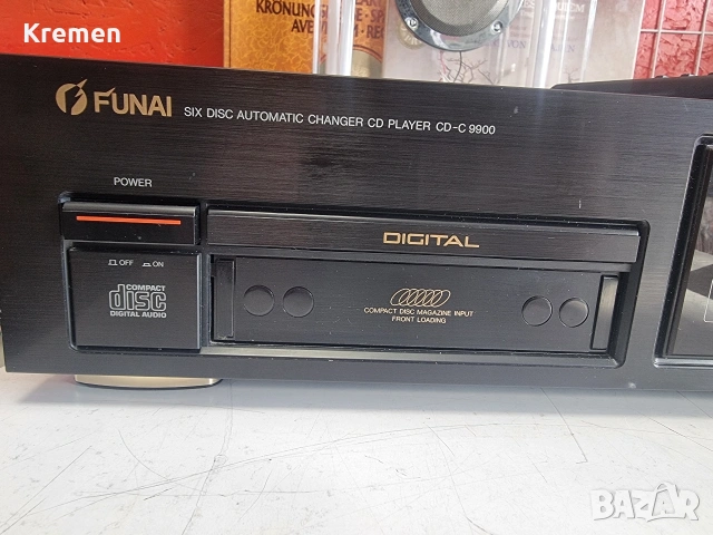 CD Cenceer FUNAI CD-C9900, снимка 6 - Ресийвъри, усилватели, смесителни пултове - 53122442