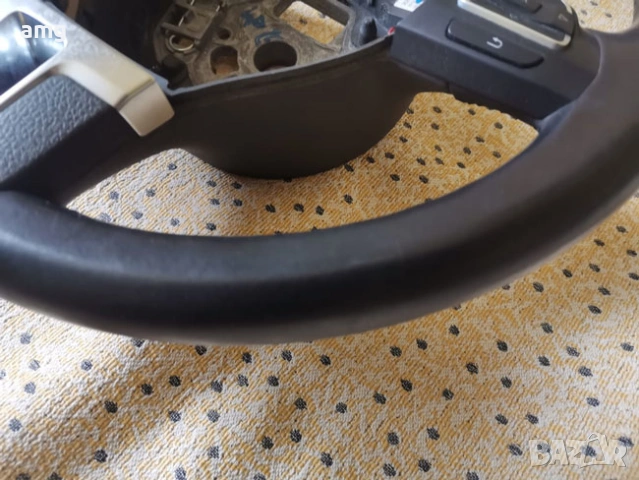 КОЖЕН МУЛТИФУНКЦИОНАЛЕН ВОЛАН / КОРМИЛО ЗА VW ТУРАН, ШАРАН, ТИГУАН, снимка 9 - Аксесоари и консумативи - 54133739