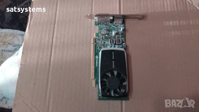 Видео карта NVidia Quadro 600 1024MB GDDR3 128bit PCI-E, снимка 6 - Видеокарти - 56455911