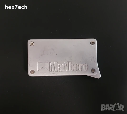 ❤️ ⭐ Метална Запалка Marlboro сребриста ⭐ ❤️, снимка 3 - Запалки - 51196246
