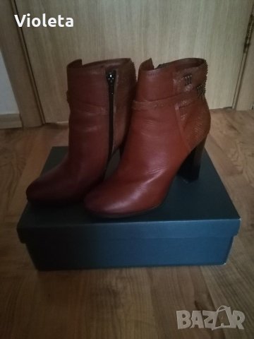 Дамски боти от естествена кожа, снимка 3 - Дамски боти - 31375536