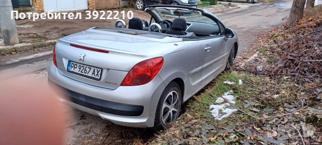 Продавам  Peugeot 207cc  , снимка 5 - Автомобили и джипове - 52875039