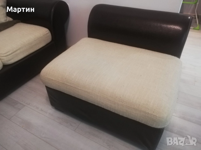 Диван от две части , снимка 6 - Дивани и мека мебел - 52437452