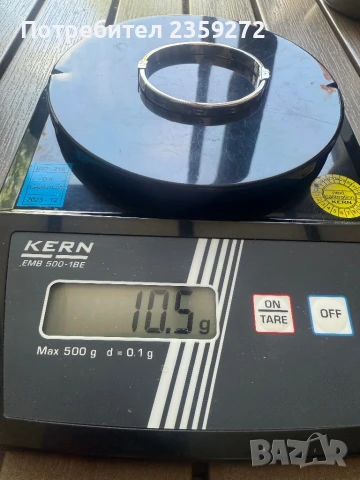 Сребърна гривна, снимка 3 - Гривни - 50467665