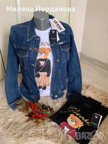 Дънково яке Guess , снимка 3 - Якета - 52323951