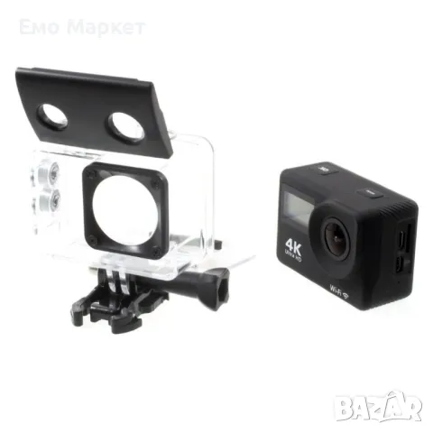 Водоустойчива спортна ексшън камера 4K Ultra HD, снимка 3 - Камери - 50220391