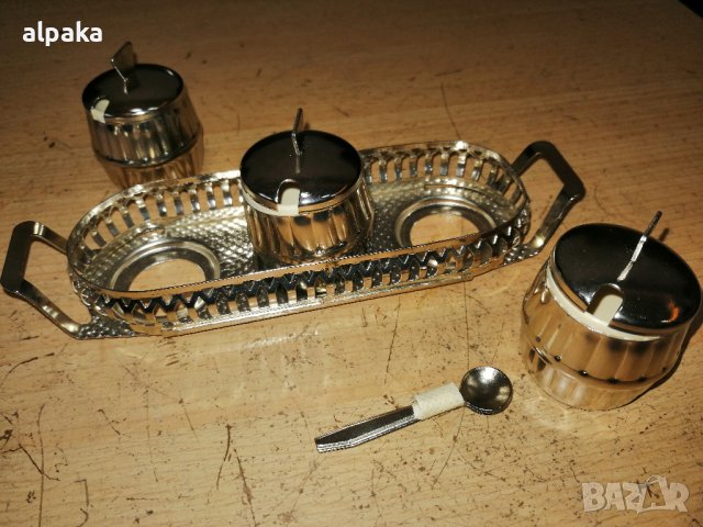 Продавам уникален нов комплект за подправки, снимка 2 - Прибори за хранене, готвене и сервиране - 39942411