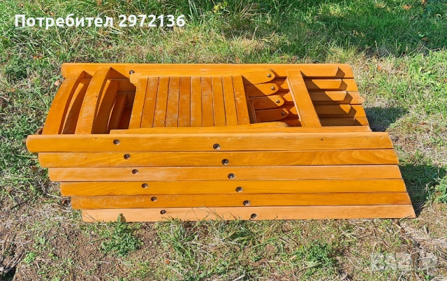 Столове сгъваеми парен бук комплект 6 броя, снимка 7 - Столове - 53131551