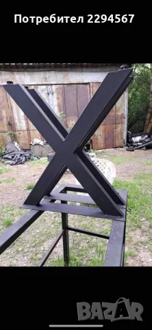 Метални крака за трапезна и холна маса, снимка 4 - Маси - 48409223