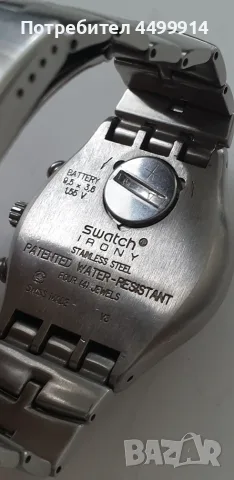 Мъжки часовник Swatch Irony Chronograph, снимка 6 - Мъжки - 56057293