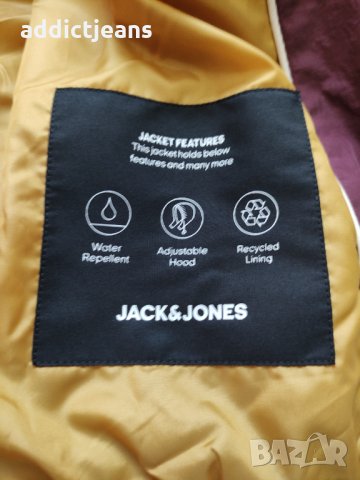 Мъжко спортно яке Jack&Jones размер L, снимка 4 - Якета - 35198554
