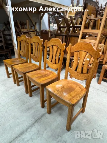 Комплект трапезни столове, снимка 7 - Столове - 49642070