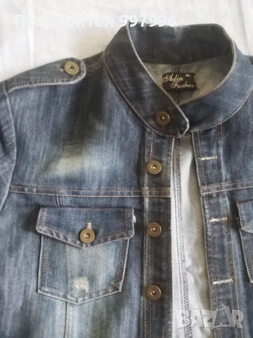 дънкова рокля- ХЛ размер, снимка 2 - Рокли - 50987560