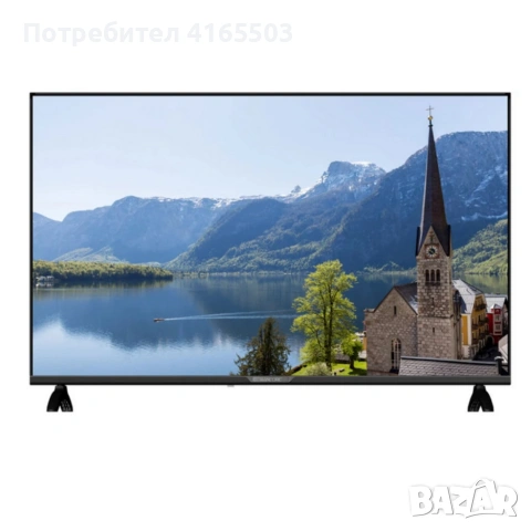 Телевизор Rancore T-55-S-14 – 55 инча 4K Android Smart TV с Wi-Fi, черен, снимка 3 - Телевизори - 53040604