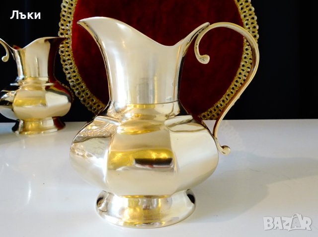 Бронзова кана за вино,октагон. 