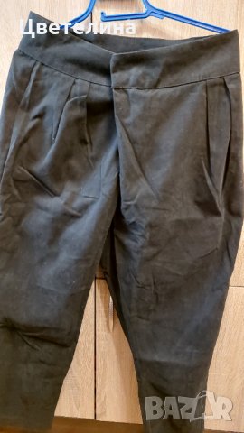 Страхотен панталон с висока талия, М-Л, снимка 2 - Панталони - 35523634