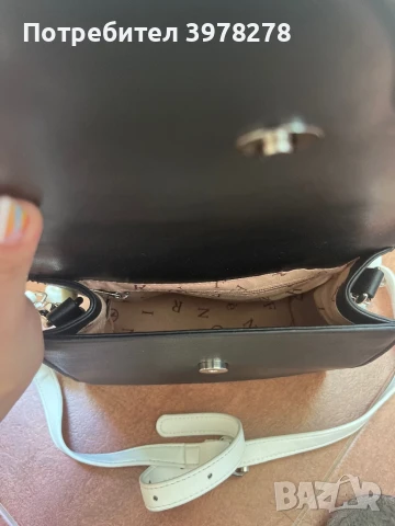 Дамска елегатна чанта CaféNoir, снимка 3 - Чанти - 50685279