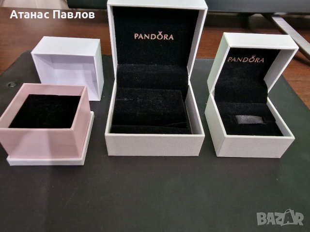 3 бр. кутии,торбичка от Pandora, снимка 2 - Гривни - 39963747