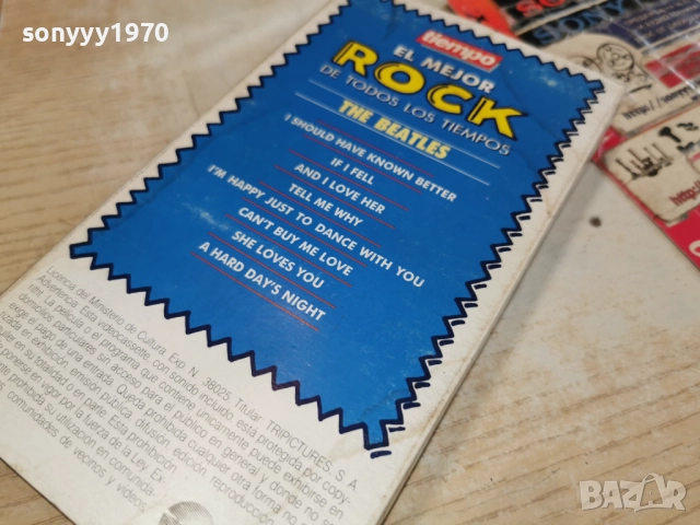 THE BEATLES-ORIGINAL VHS VIDEO TAPE 1912251601, снимка 8 - Други музикални жанрове - 52848661