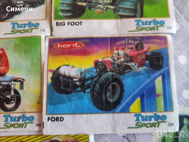 Картинки от дъвки "Турбо", снимка 10 - Колекции - 53132131