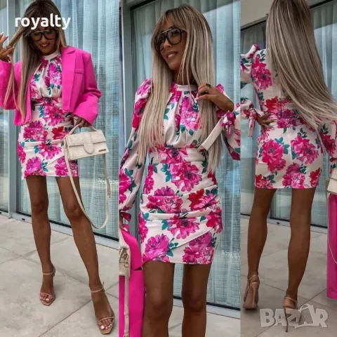 Дамска рокля , снимка 4 - Рокли - 49901022