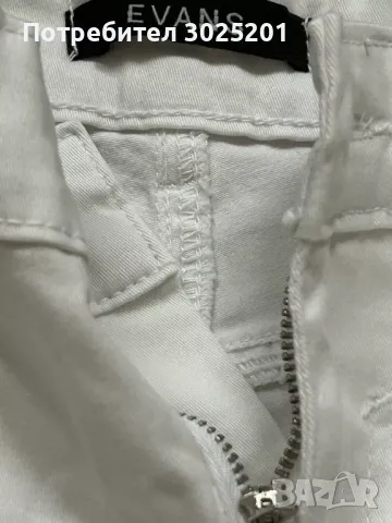 Дамски Дънки Деним Кроп 3 / 4 размер Л / ХЛ, снимка 5 - Дънки - 49404375