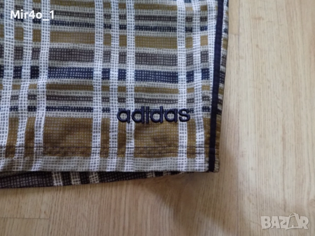 къси панталони adidas vintage retro шорти гащета екип оригинал крос спорт фитнес тренировка мъжки L, снимка 6 - Спортни дрехи, екипи - 51746138