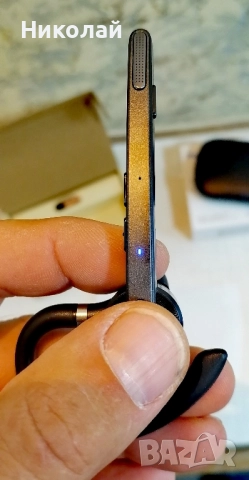 Bluetooth handsfree headset / Блутут хендсфри слушалка New Bee M53 , снимка 11 - Bluetooth слушалки - 51725704