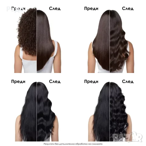 SteamPod 4.0 L’Oréal PROFESSIONNEL PARIS ROWENTA Salon LP74 Преса с пара Маша четка сешоар гаранция, снимка 5 - Преси за коса - 56227729